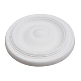 Ceiling Medallion, 9-11/16" OD x 13/16"P, Round, Polyurethane, Factory Primed - DHCM-01