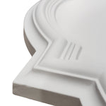 Ceiling Medallion, 24" W x 20-1/2" H x 13/16" P, Oval, Polyurethane, Factory Primed - DHCM-03