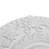 Ceiling Medallion, 18" OD x 3-5/8" ID x 1-7/16" P, Round, Polyurethane, Factory Primed - DHCM-06