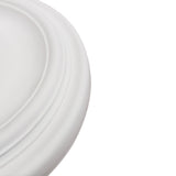 Ceiling Medallion, 9-11/16" OD x 13/16"P, Round, Polyurethane, Factory Primed - DHCM-01