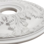 Ceiling Medallion, 18" OD x 3-5/8" ID x 1-13/16" P, Round, Polyurethane, Factory Primed - DHCM-08