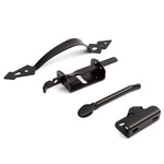 Thumb Latch for Gate and Doors - Powder Coated Black - Screws Included - DHGTL