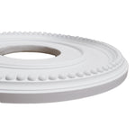 Ceiling Medallion, 12-11/16" OD x 3-15/16" ID x 11/16" P, Round, Polyurethane, Factory Primed - DHCM-05