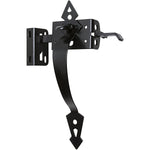 Thumb Latch for Gate and Doors - Powder Coated Black - Screws Included - DHGTL