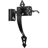 Thumb Latch for Gate and Doors - Powder Coated Black - Screws Included - DHGTL