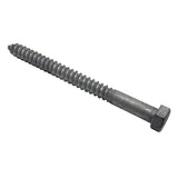 1/2" x 6" Lag Bolt Screws | Hex Head | Hot Dip Galvanized | 10pcs Box