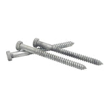 1/2" x 6" Lag Bolt Screws | Hex Head | Hot Dip Galvanized | 10pcs Box