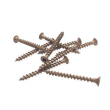 #8 x 2" Deck Screws | Square Drive | Bugle Head | Brown Ruspert | 500pcs Box