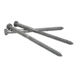 1/2" x 8" Lag Bolt Screws | Hex Head | Hot Dip Galvanized | 10pcs Box